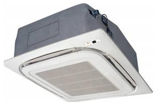 Cassette Hybrid Solar Air Conditioner , Rotary Compressors DC Air Conditioner Solar