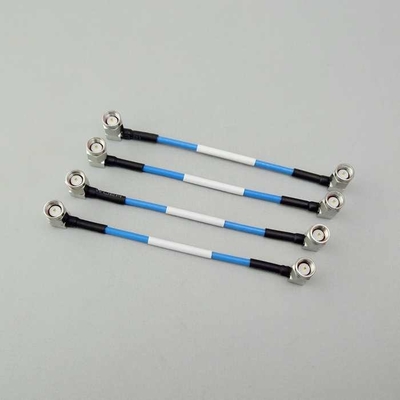 18GHz SMA RA Microwave 086 Cable Semi Flexible RF Cable Assembly