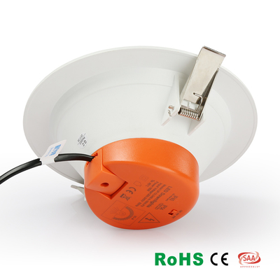 IP67 Grade Dimmable Indoor LED Downlights 6W 90-100 Lm/W