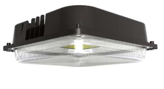110lm/W Exterior Led Canopy Lighting / Commercial Led Canopy Lights 260x130x87mm