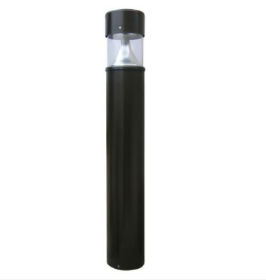 Custom Outdoor LED Bollard Lights Aluminum Alloy Lamp Body Black Color