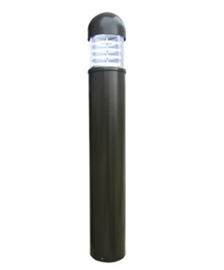 Aluminum Alloy Body Outdoor LED Bollard Lights 150°Distribution 70 CRI