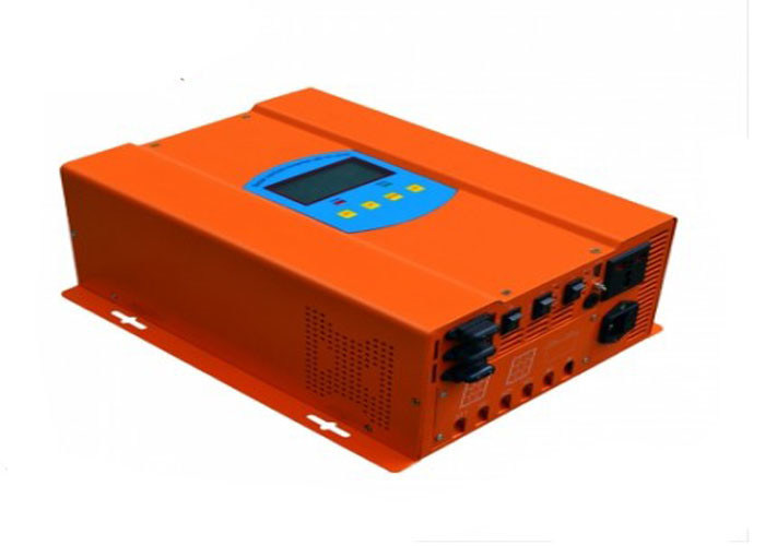 Solar Inverter Lead Acid Battery Built In Charge Controller 12V / 24V