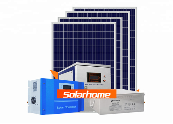 Bluesun AGM Solar Panel System 30 Kw 6 Input 2 Output Solar Battery System