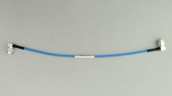 18GHz SMA RA Microwave 086 Cable Semi Flexible RF Cable Assembly