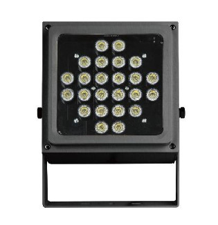 Exhibition Hall 80lm/W Square Led Flood Lights DMX512 Control Impact Resistant